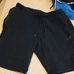 Nike Men's Black Athletic Drawstring Shorts